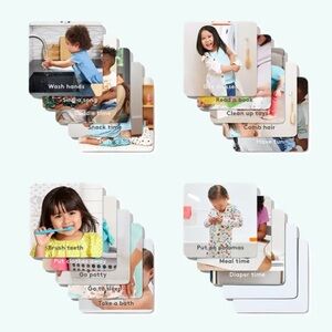 Lovevery Let's Map It Out Routine Cards ( Helper Play Kit - Months 25, 26, 27)